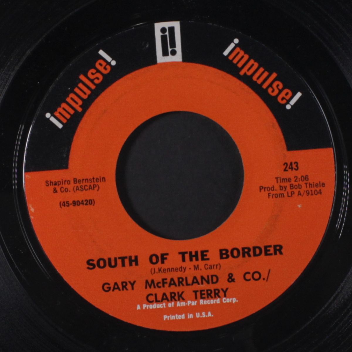 limehouse blues / south of the border by GARY MCFARLAND & CLARK TERRY
