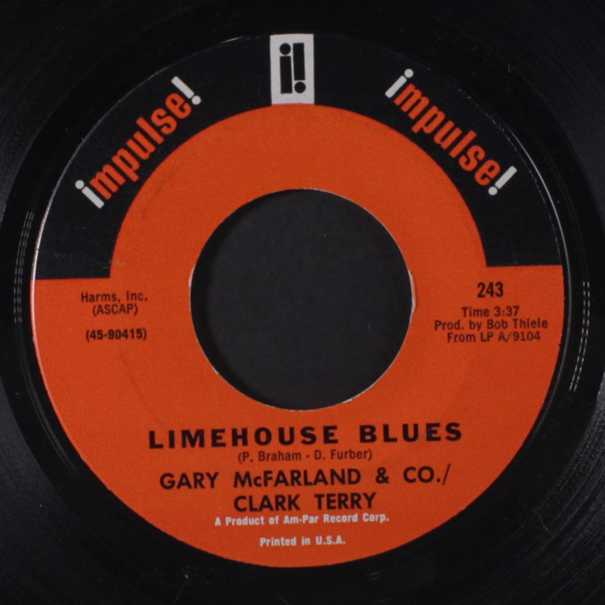 limehouse blues / south of the border by GARY MCFARLAND & CLARK TERRY