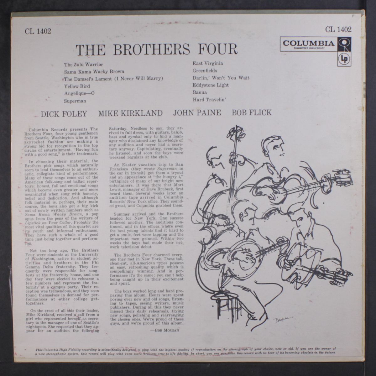 brothers four by BROTHERS FOUR