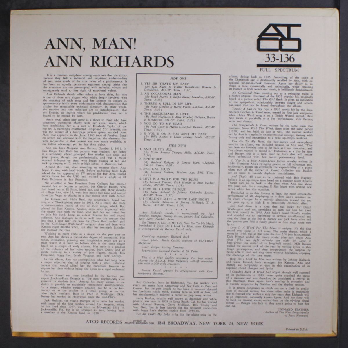 ann, man! by ANN RICHARDS