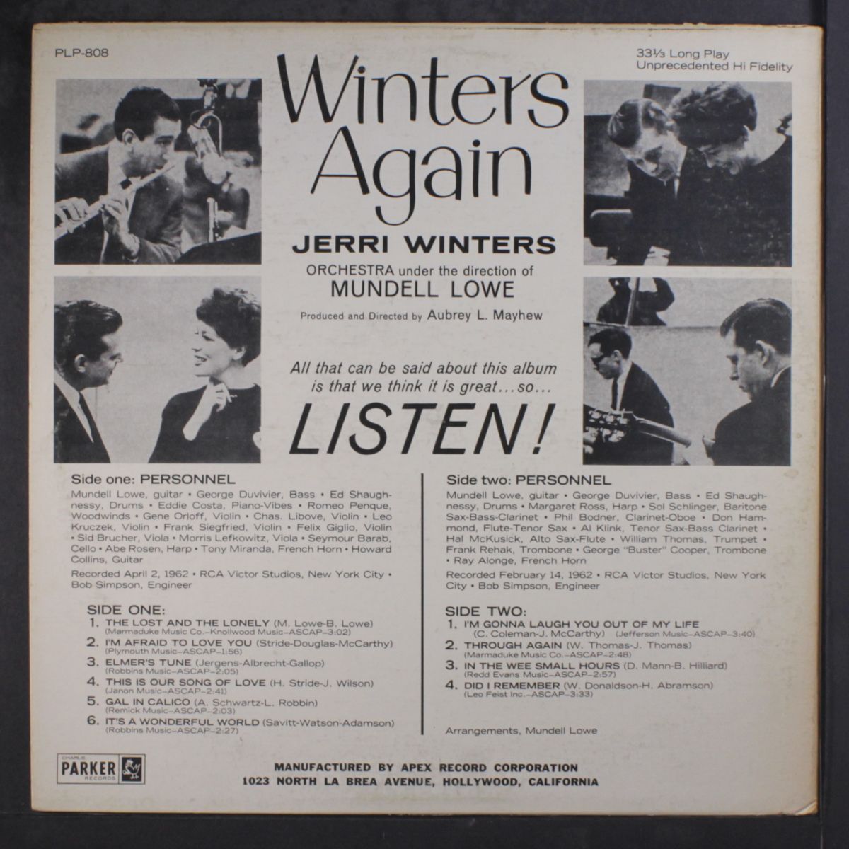 winters again by JERRI WINTERS