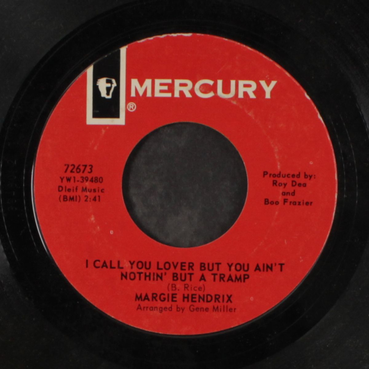 i call you lover but you ain't nothin' but a tramp by MARGIE HENDRIX