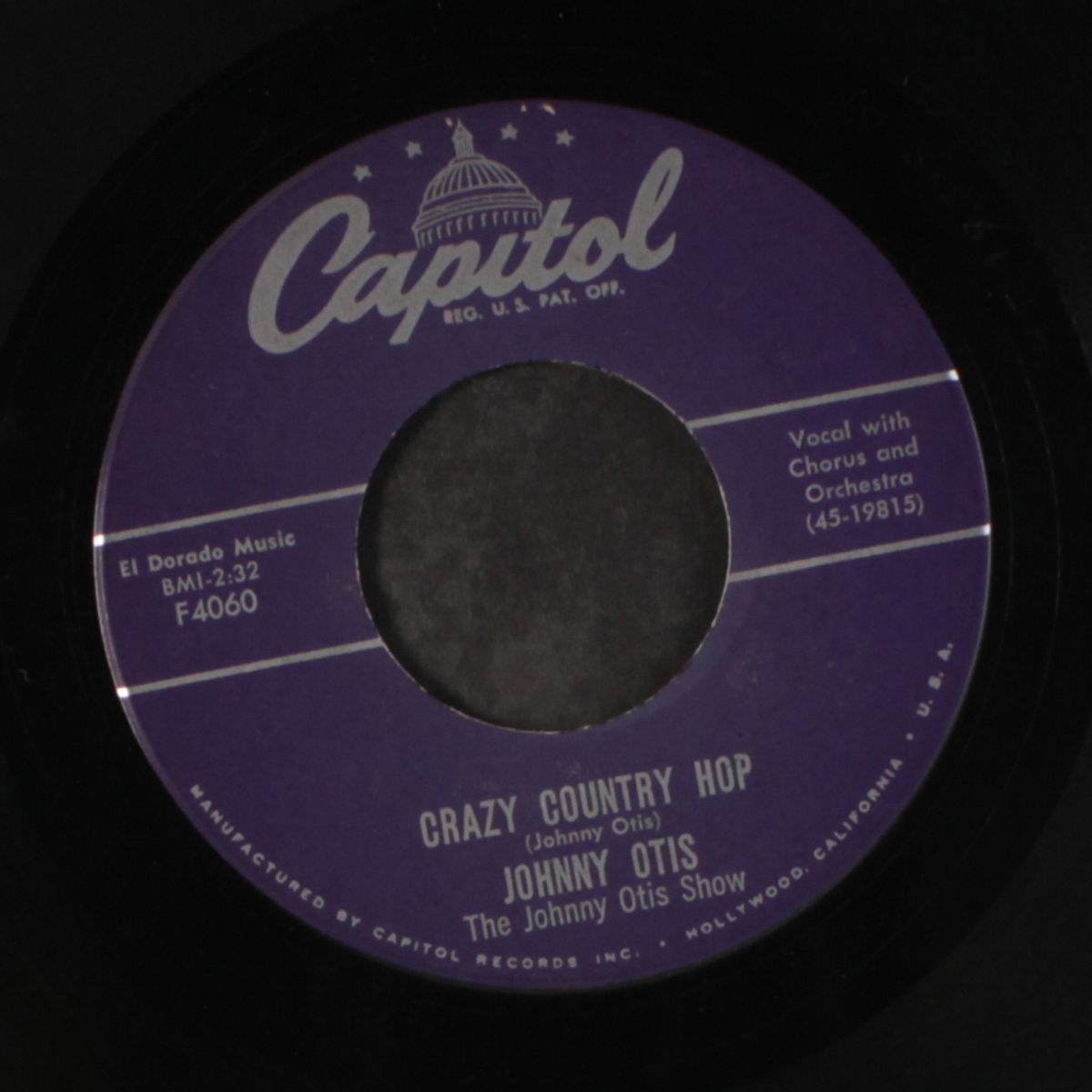 crazy country hop / willie did the cha cha by JOHNNY OTIS