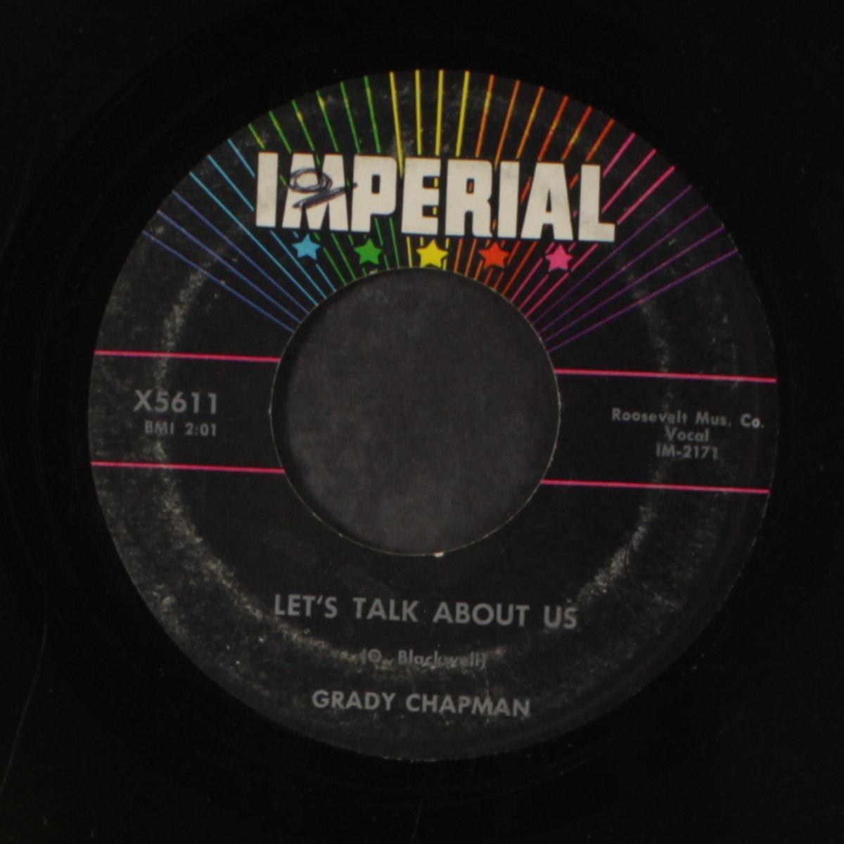let's talk about us / come away by GRADY CHAPMAN