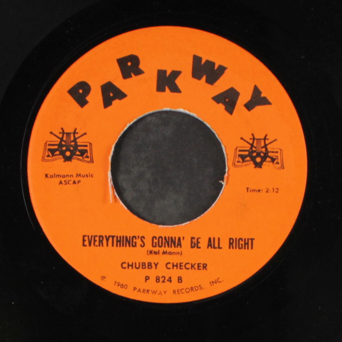 let's twist again / everything's gonna' be all right by CHUBBY CHECKER
