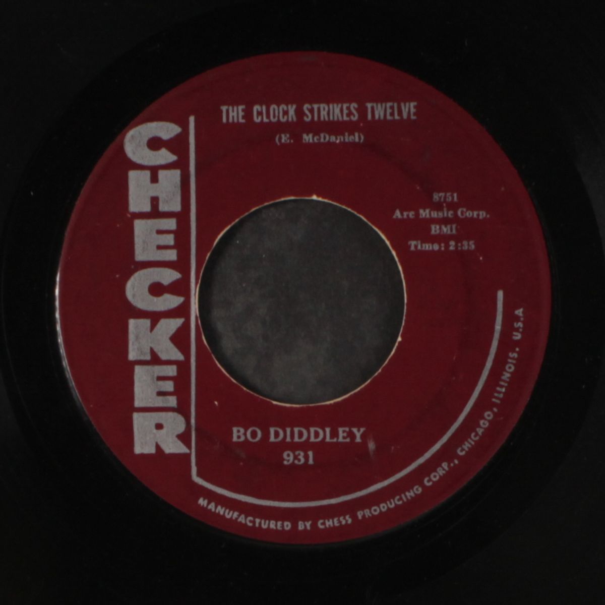 say man / the clock strikes twelve by BO DIDDLEY
