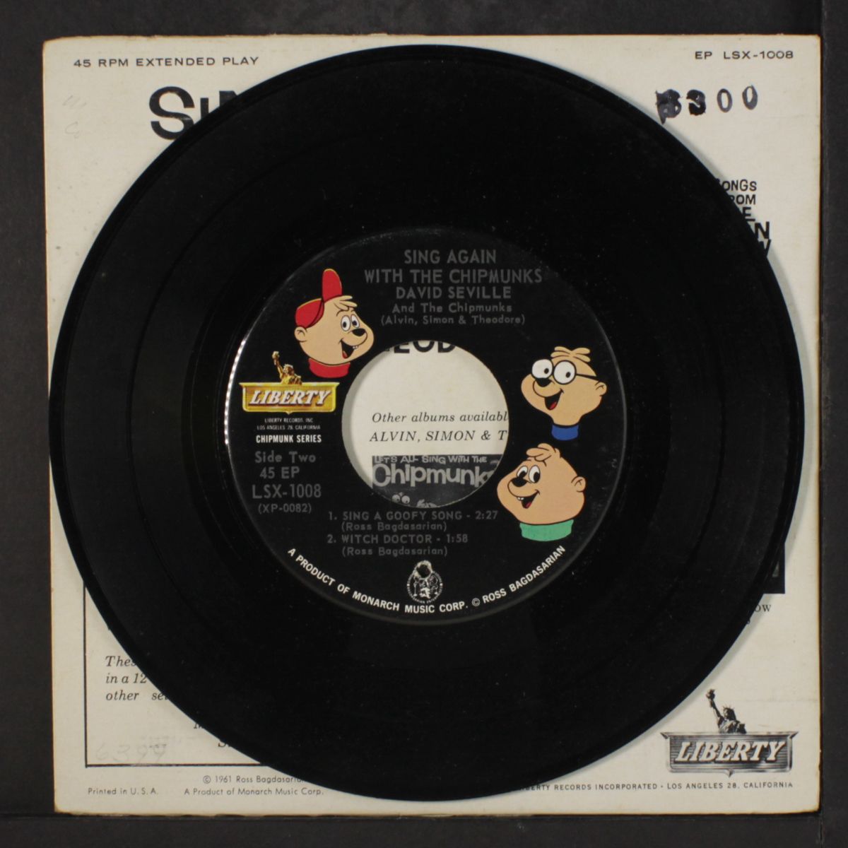 sing again with by CHIPMUNKS