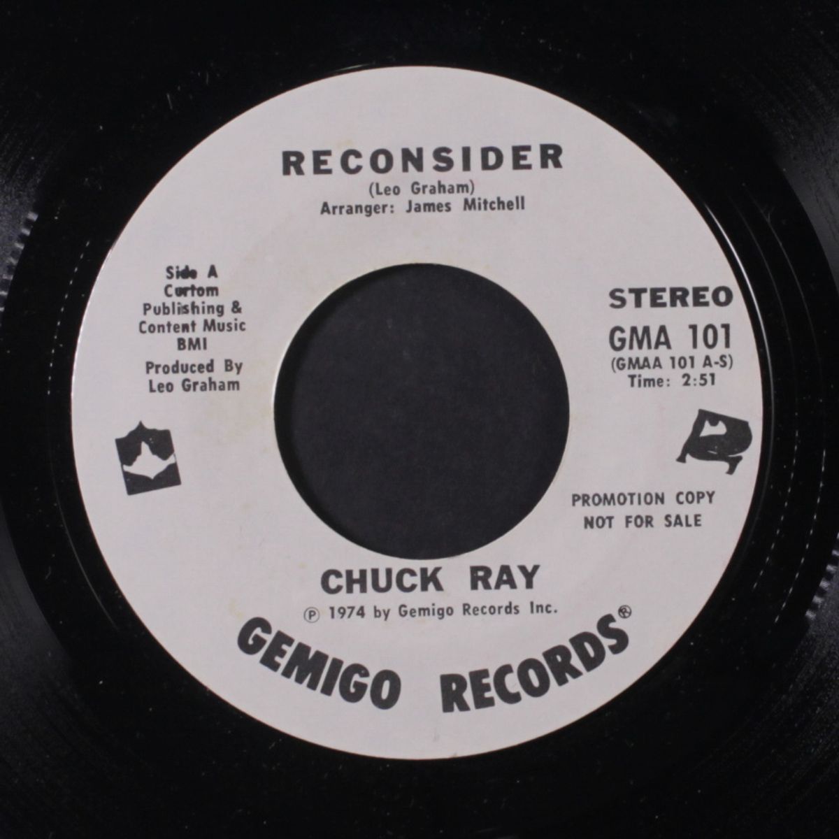 reconsider / mono by CHUCK RAY
