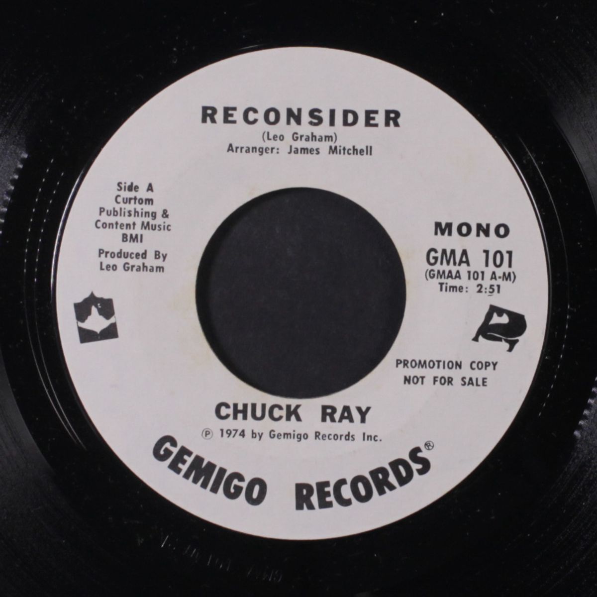 reconsider / mono by CHUCK RAY
