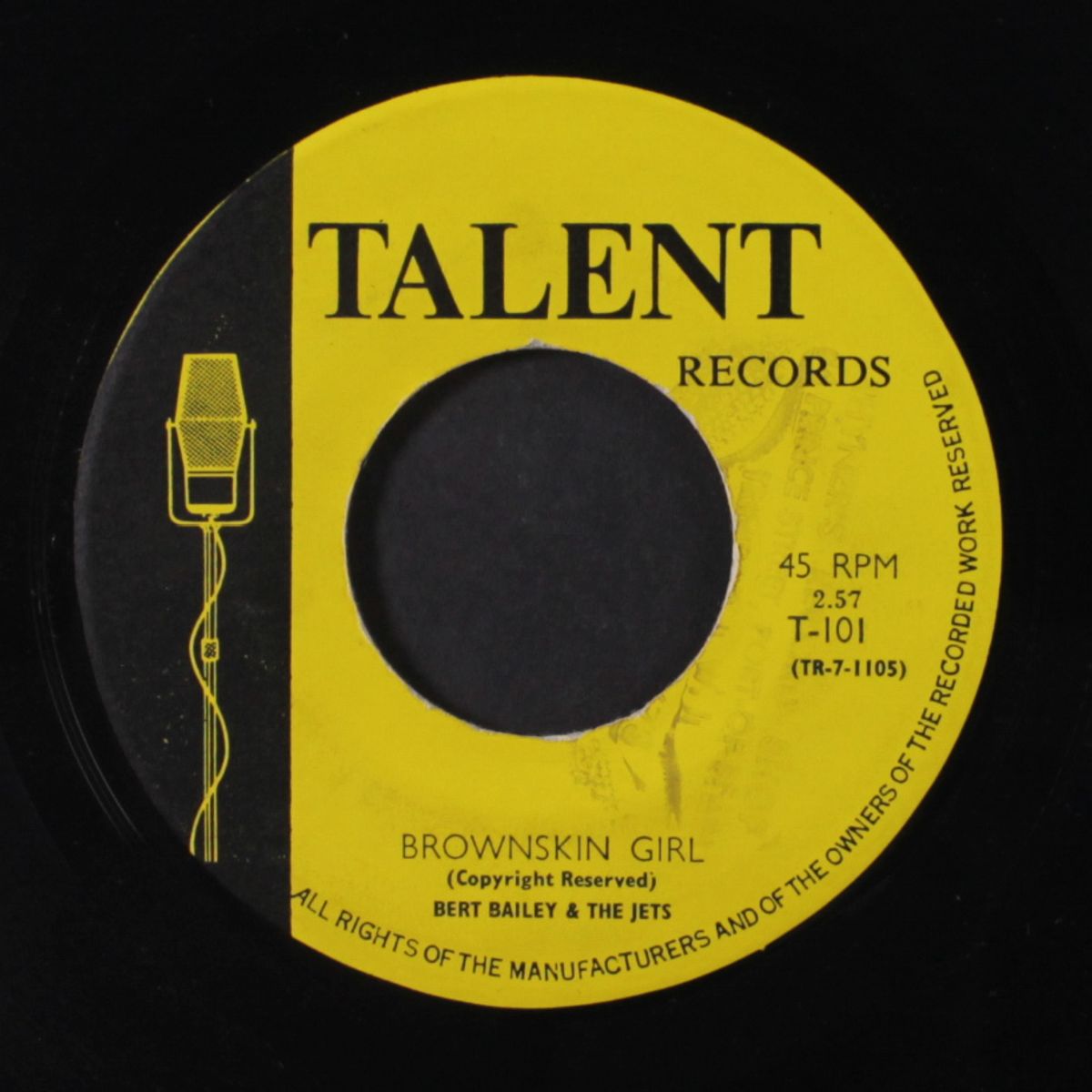 walk don't run / brownskin gal by BERT BAILEY & JETS