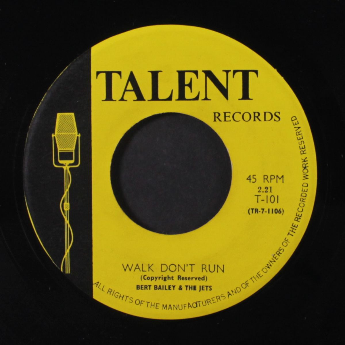 walk don't run / brownskin gal by BERT BAILEY & JETS