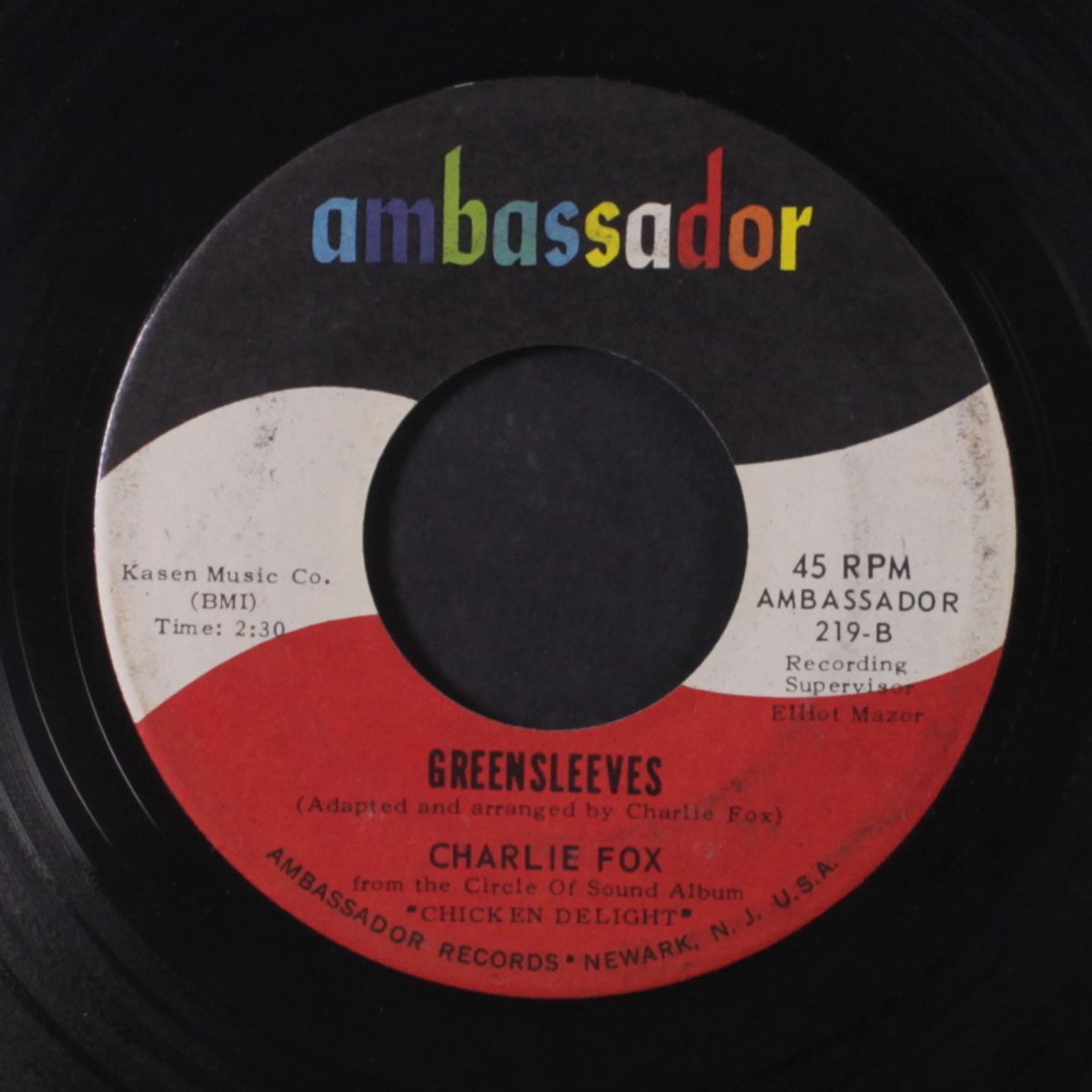 greensleeves / all by CHARLIE FOX