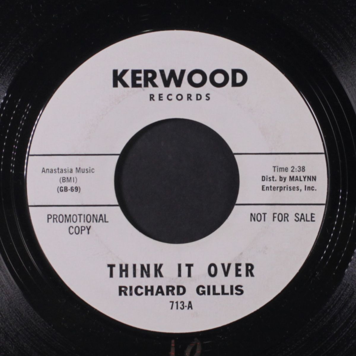 yesterday's gone / think it over by RICHARD GILLIS