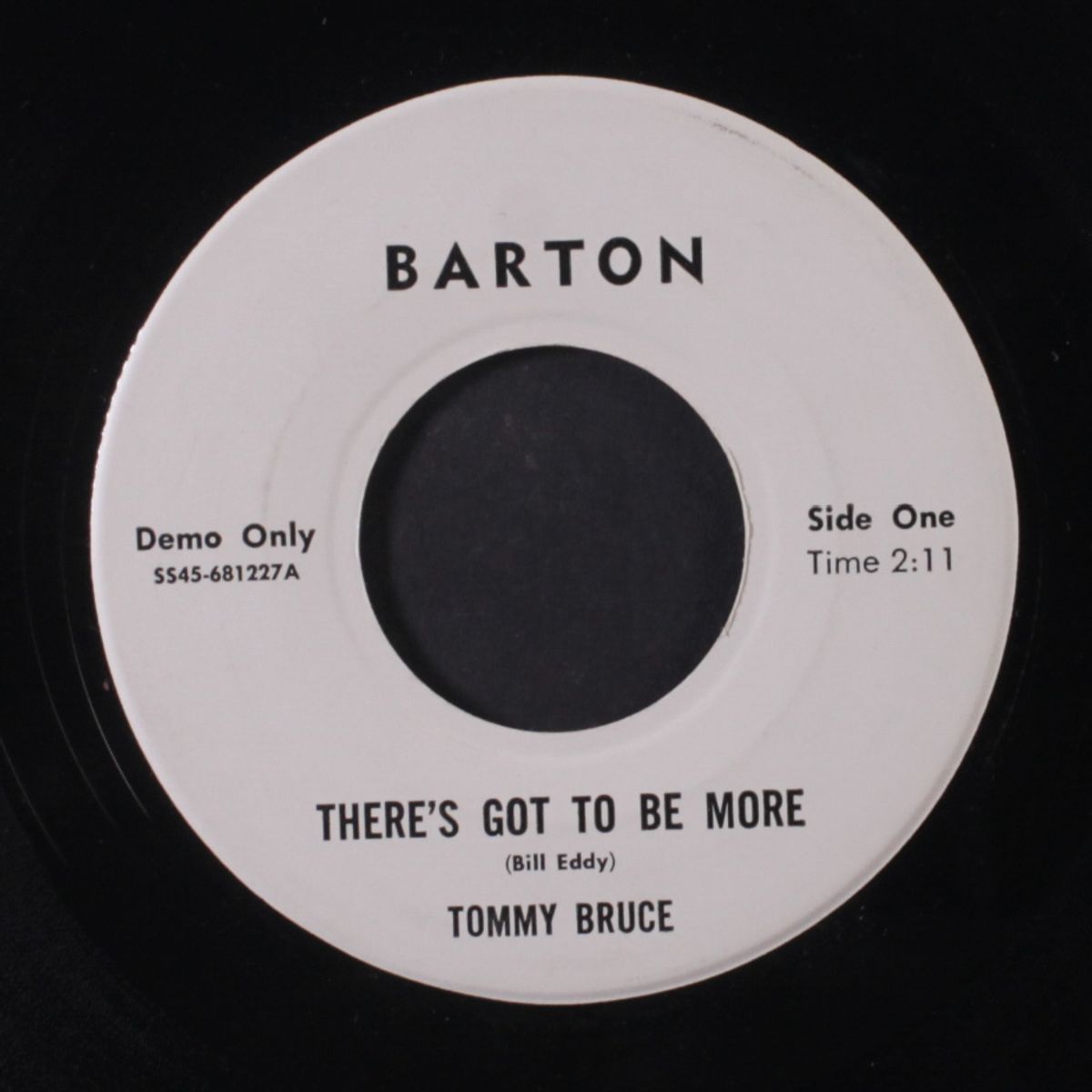 memories of you / there's got to be more by TOMMY BRUCE