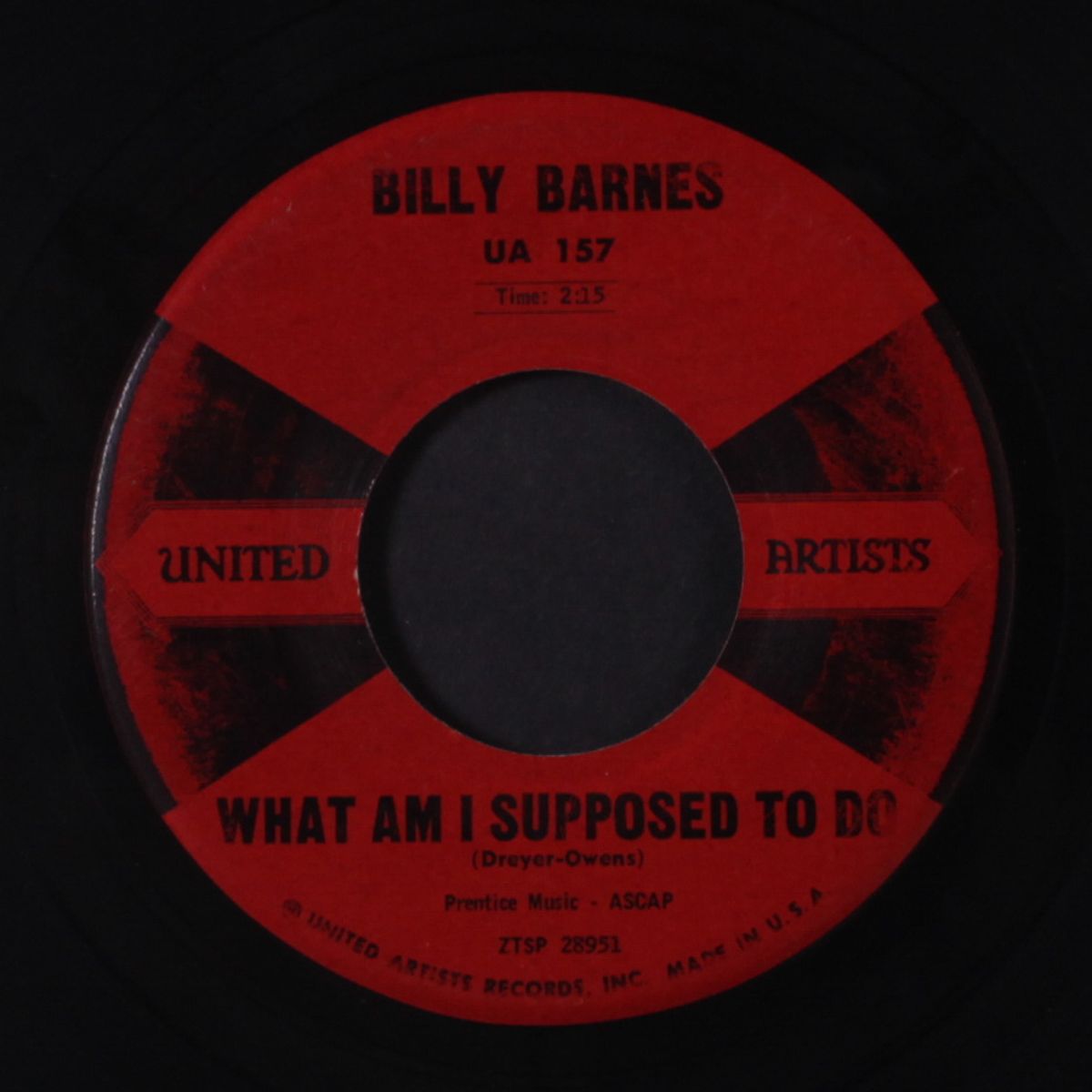 i'm coming to see you / what am i supposed to do by BILLY BARNES