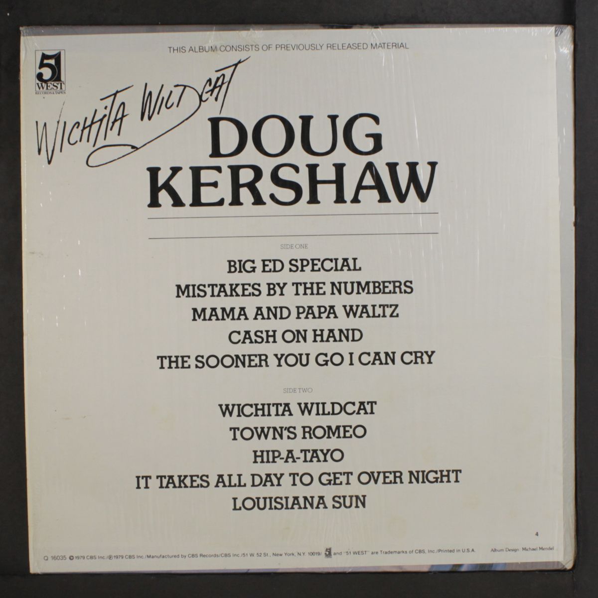 wichita wildcat by DOUG KERSHAW