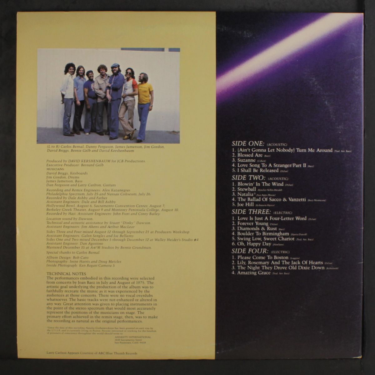 from every stage by JOAN BAEZ