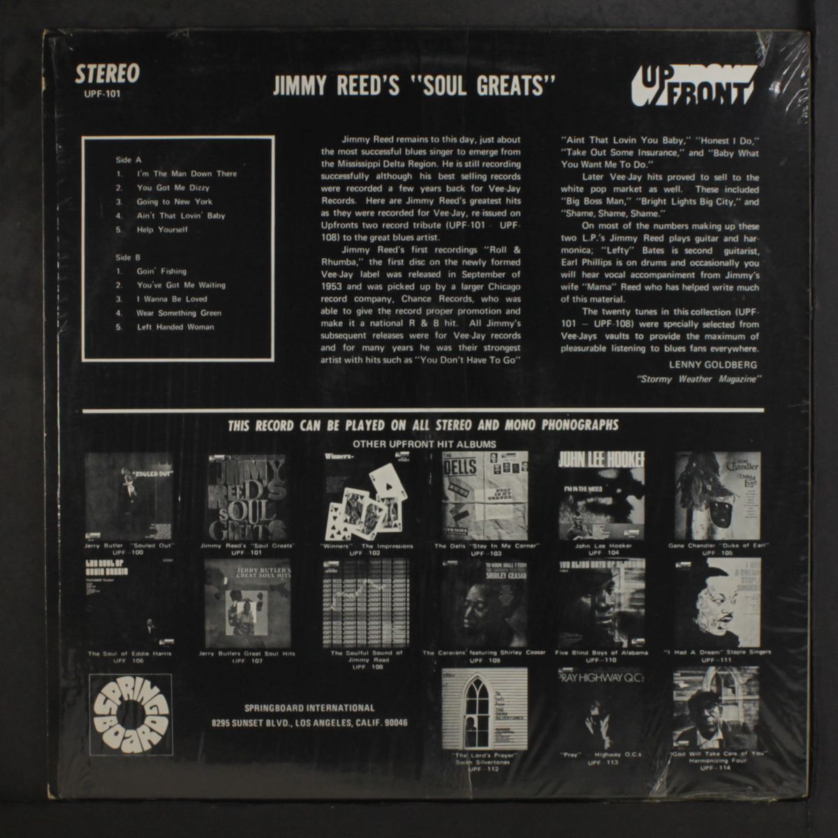 soul greats by JIMMY REED