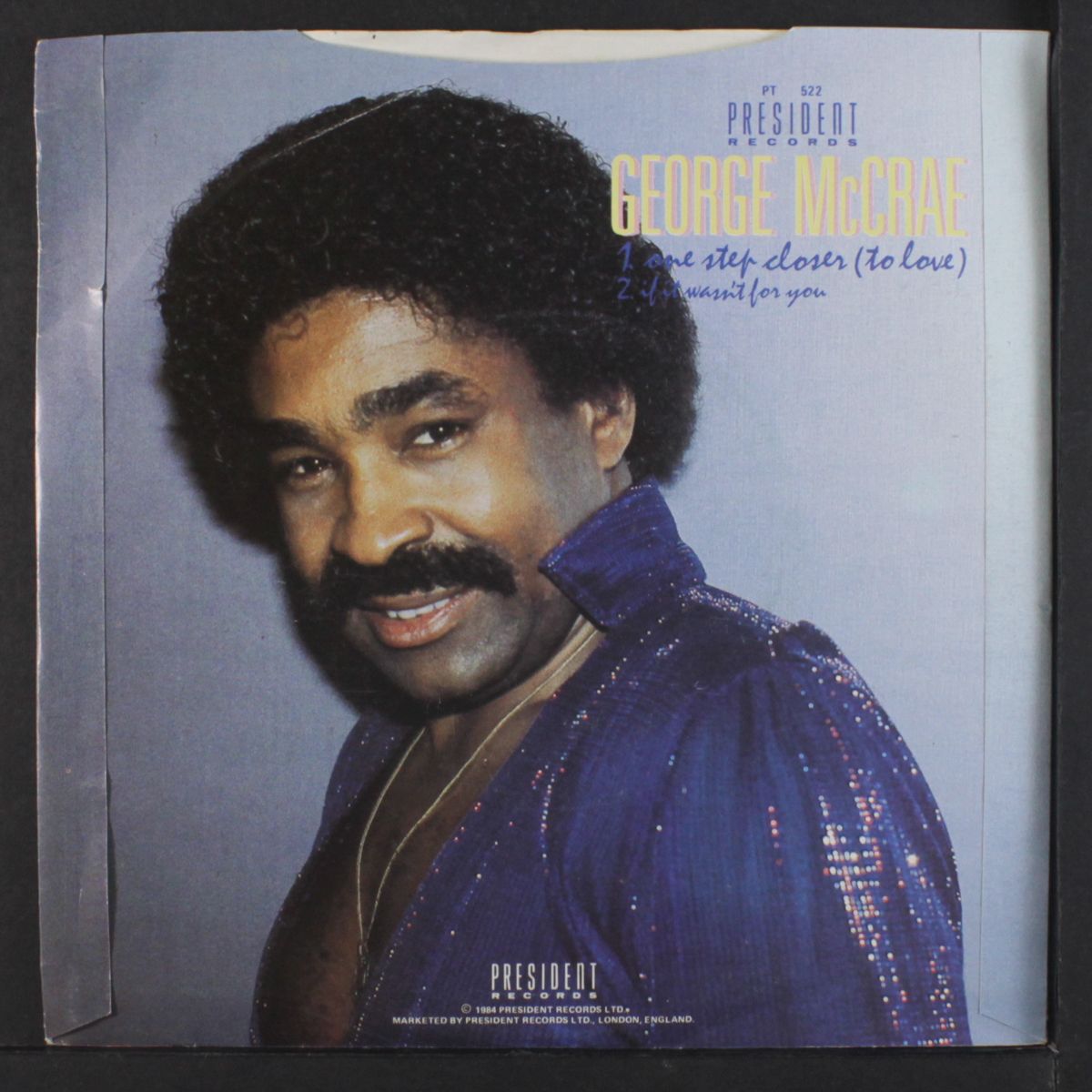 one step closer by GEORGE MCCRAE