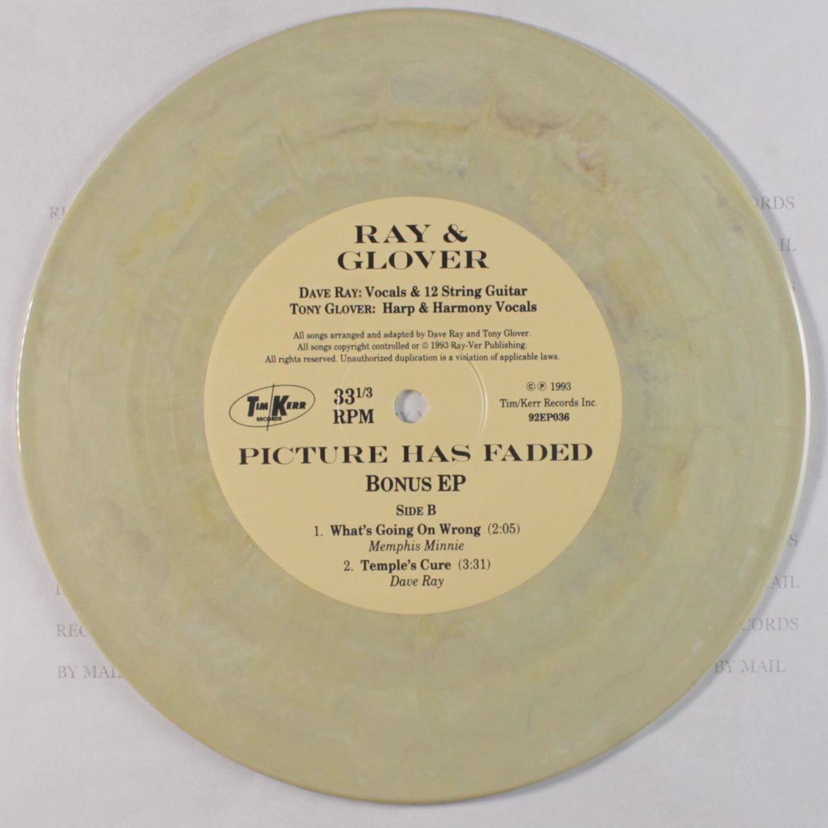 picture has faded bonus e.p. by RAY & GLOVER