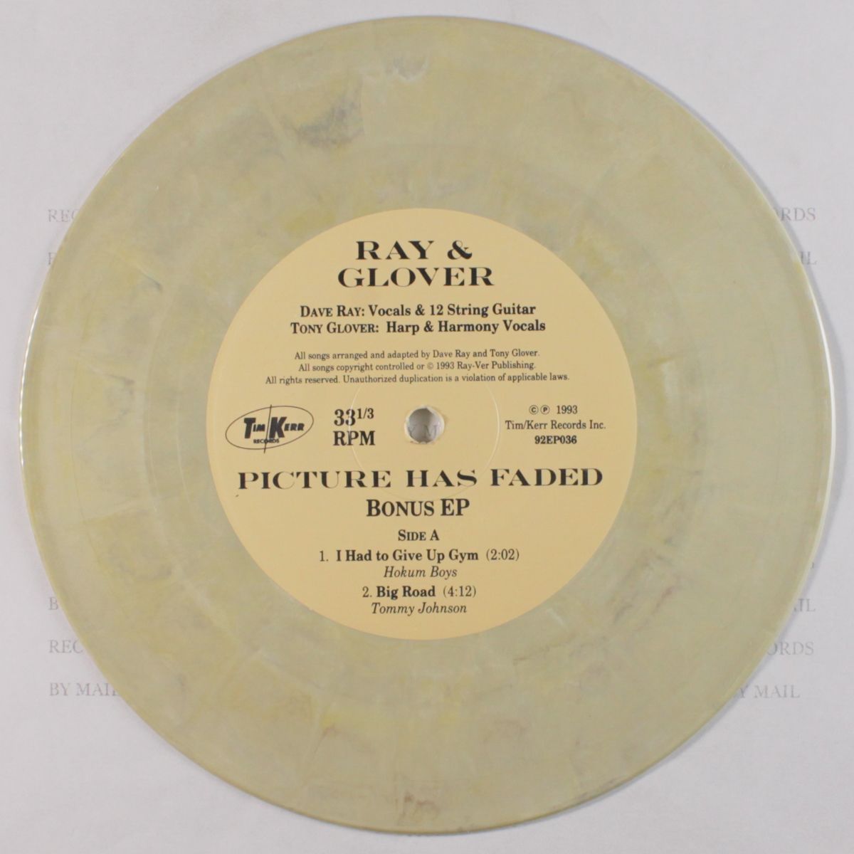 picture has faded bonus e.p. by RAY & GLOVER