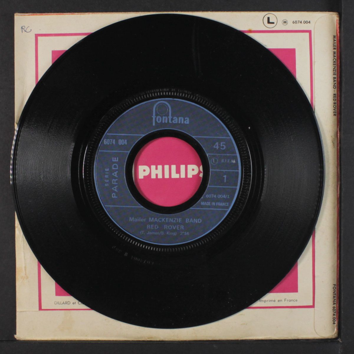 red rover / come back home by MAILER MACKENZIE BAND
