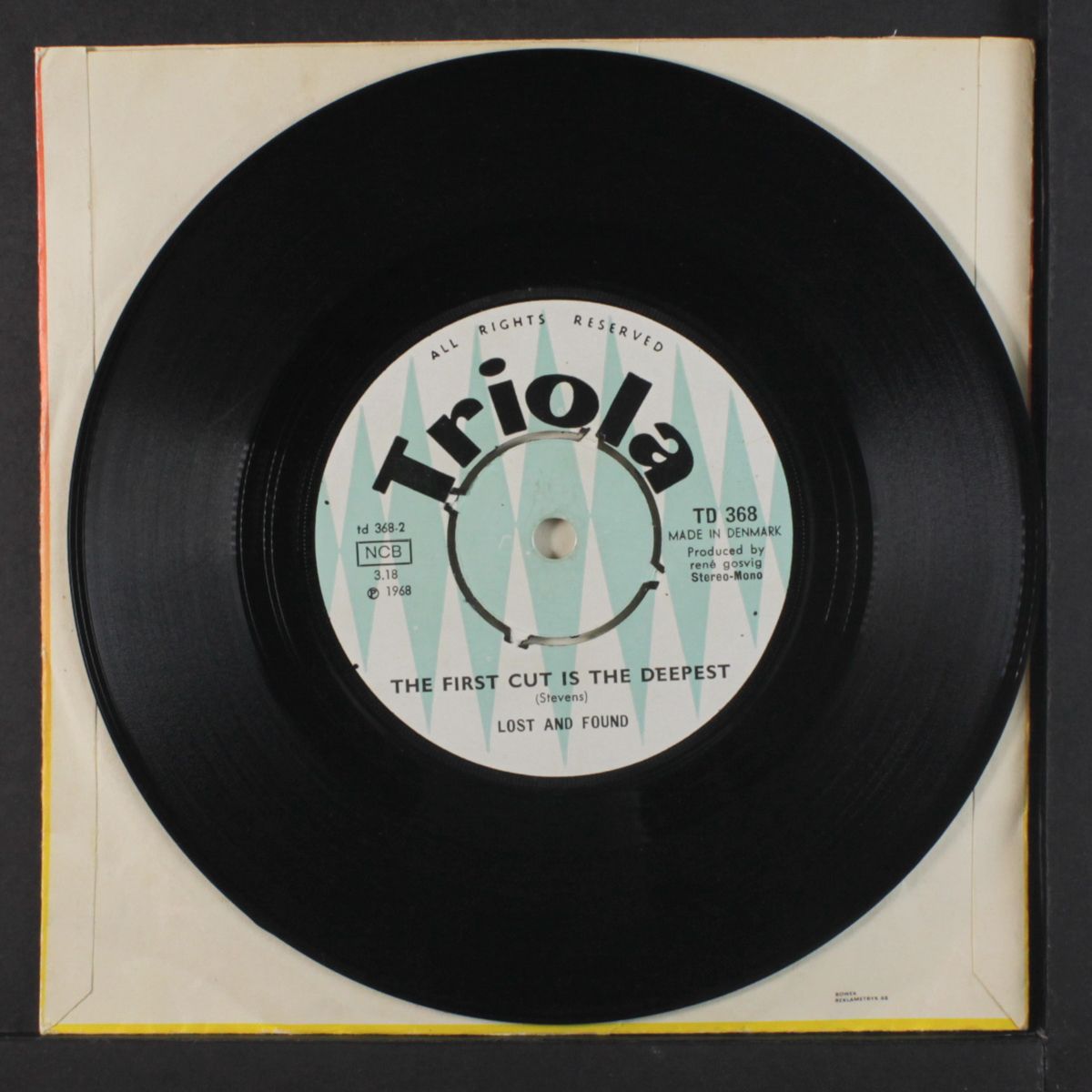 no, no, no, no / the first cut is the deepest by LOST AND FOUND