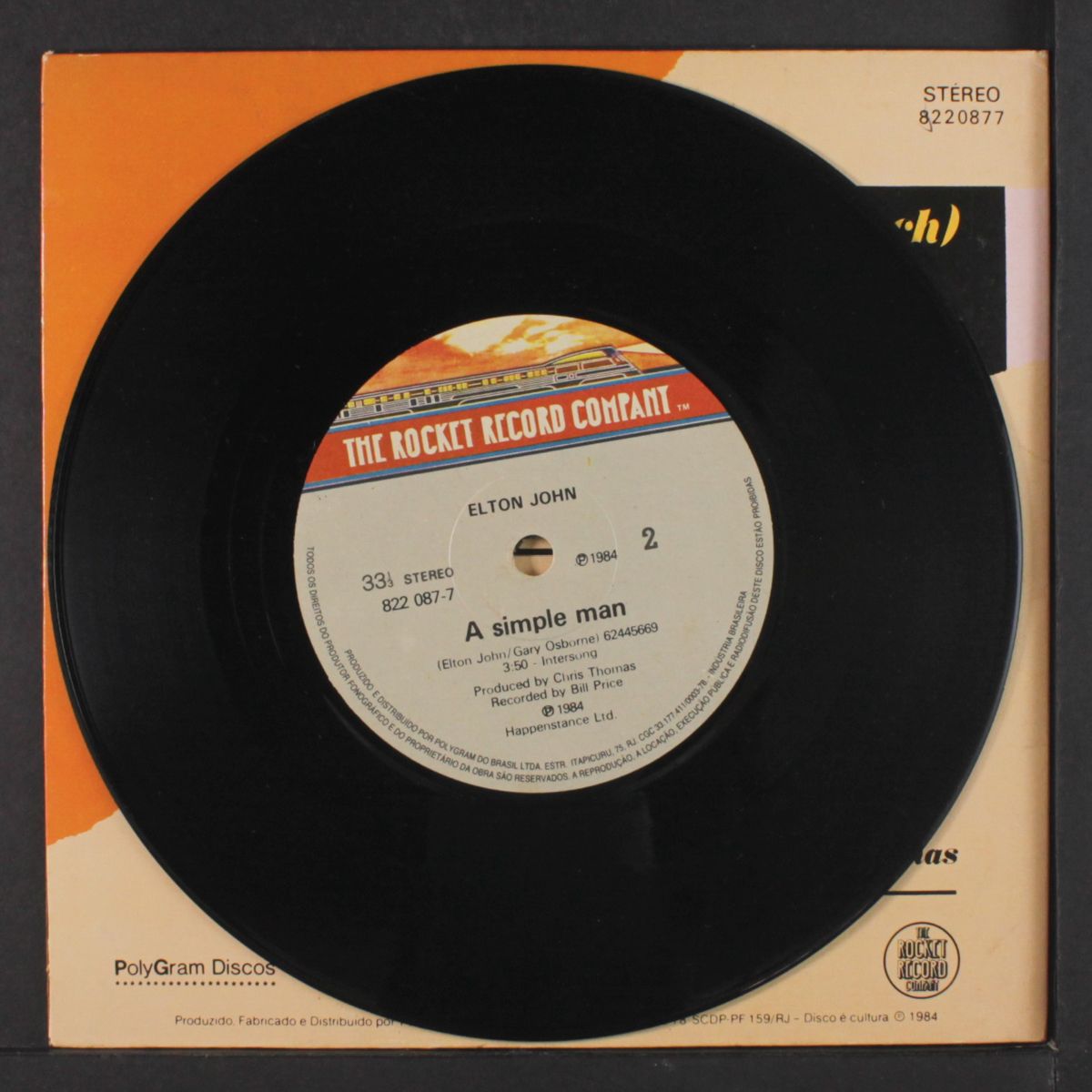 sad songs say so much / a simple man by ELTON JOHN