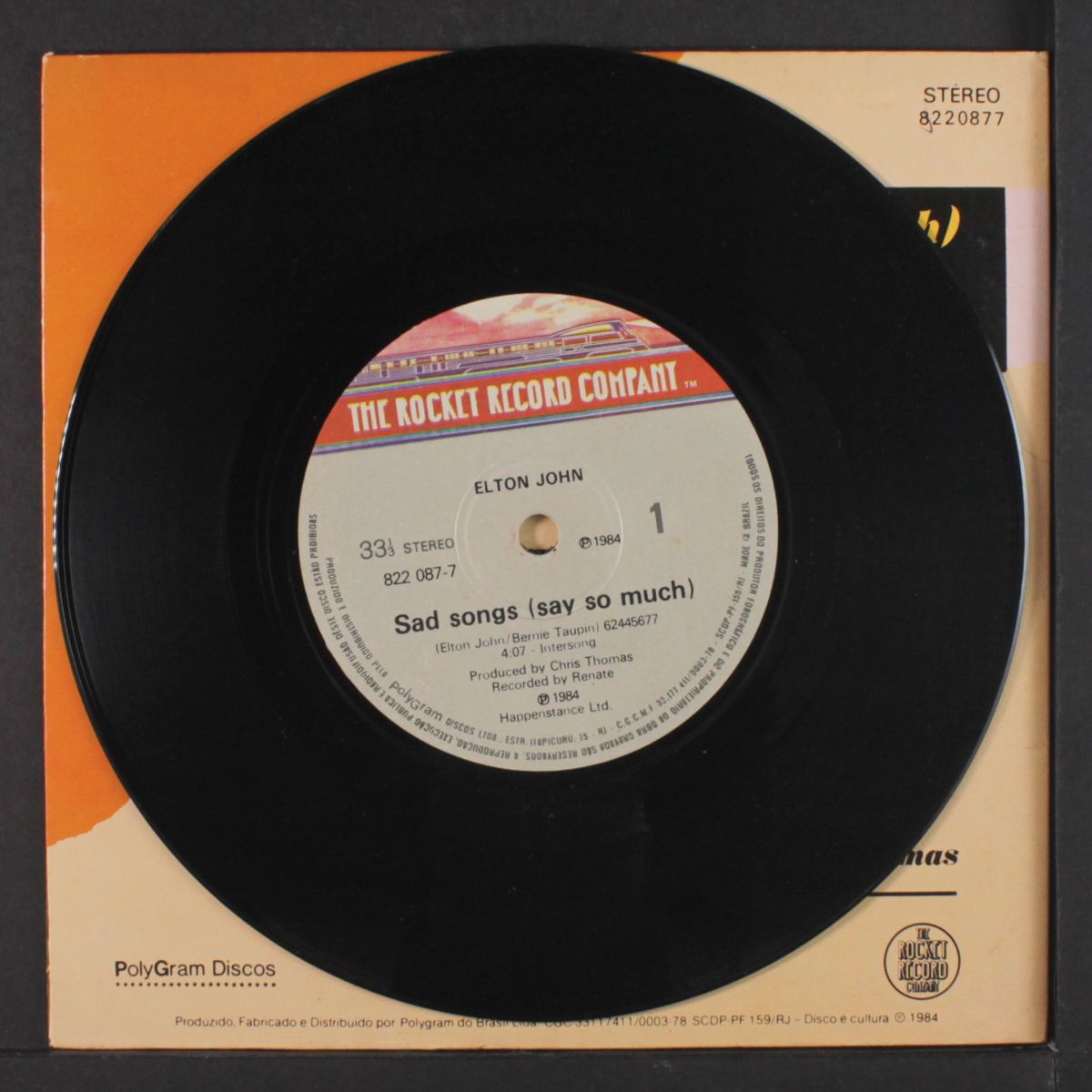 sad songs say so much / a simple man by ELTON JOHN