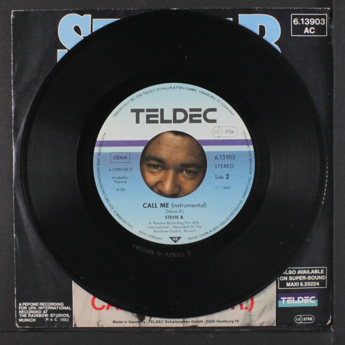 call me / instro by STEVIE B