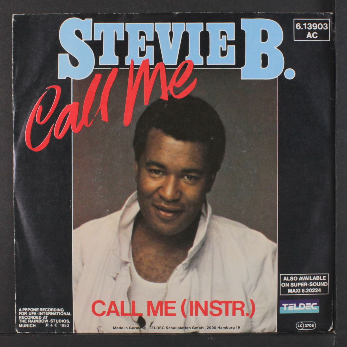 call me / instro by STEVIE B