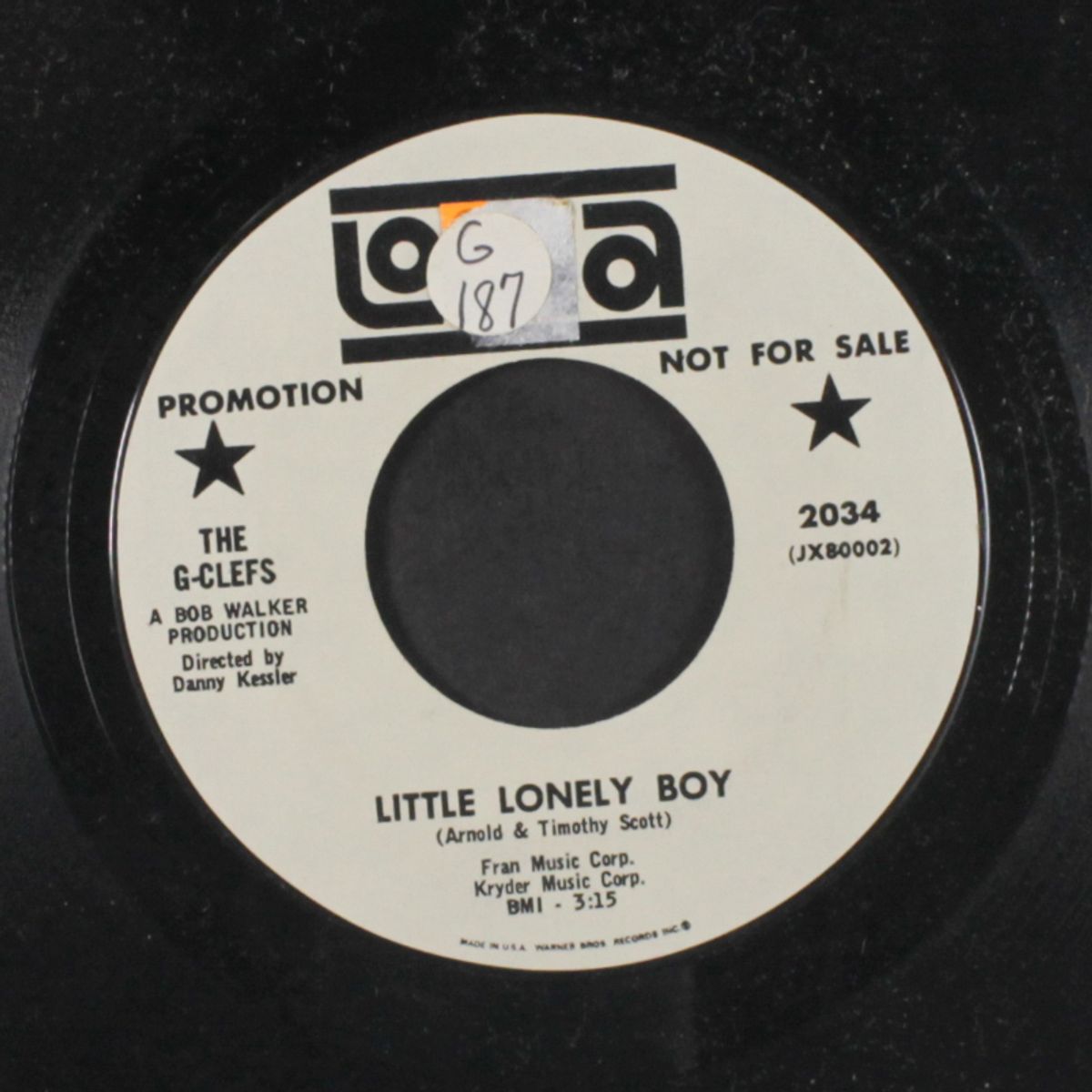 party '66 / little lonely boy by G-CLEFS
