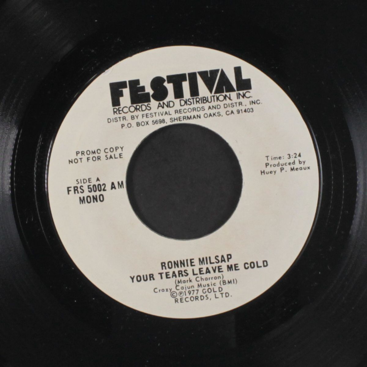 your tears leave me cold / mono by RONNIE MILSAP