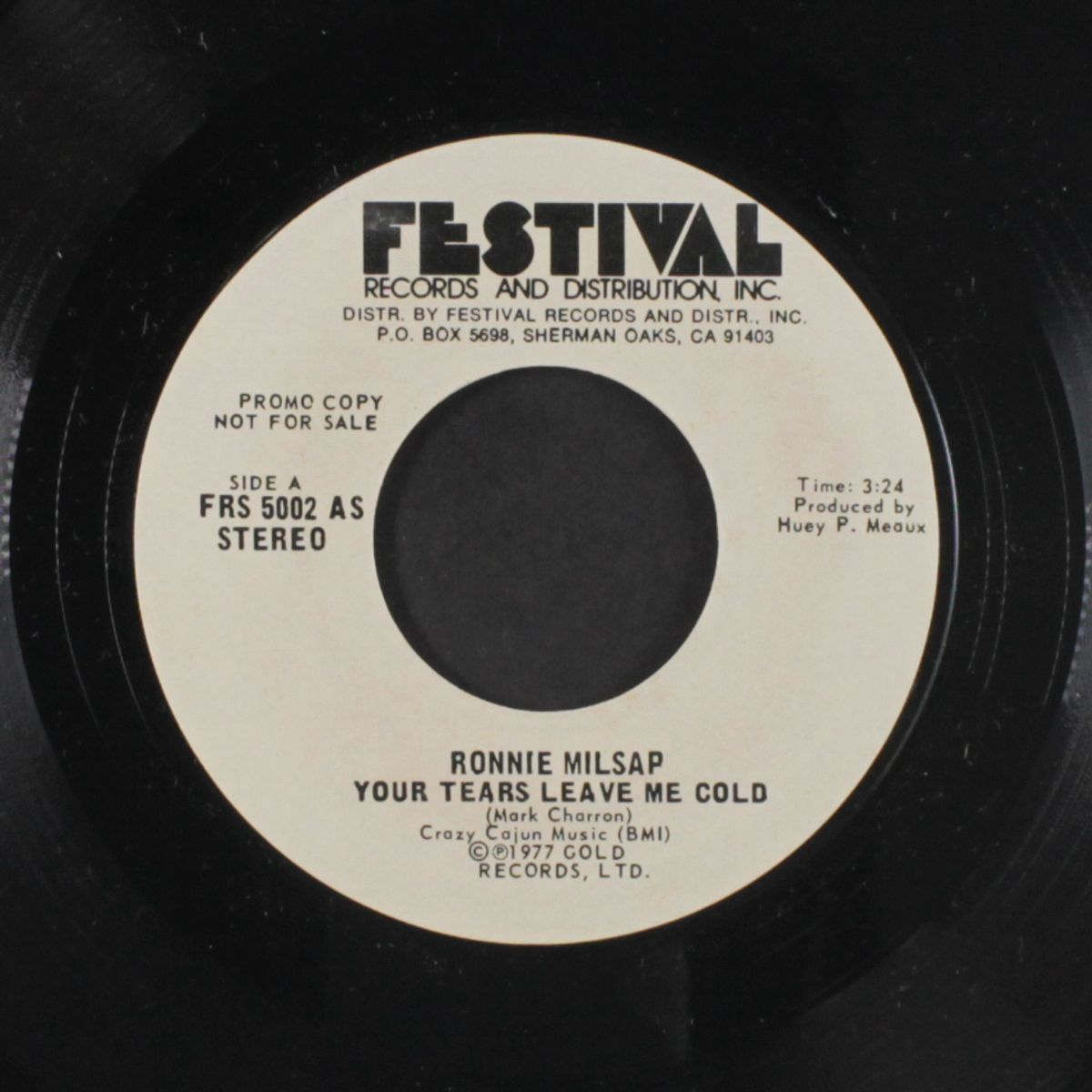 your tears leave me cold / mono by RONNIE MILSAP