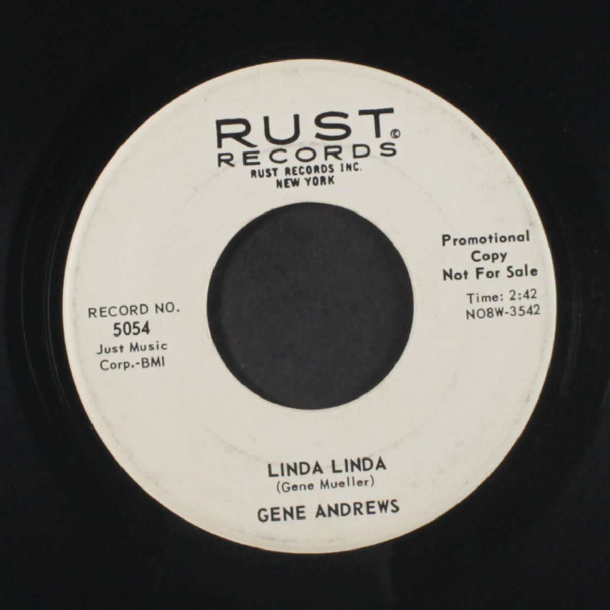 linda linda / lonely room by GENE ANDREWS
