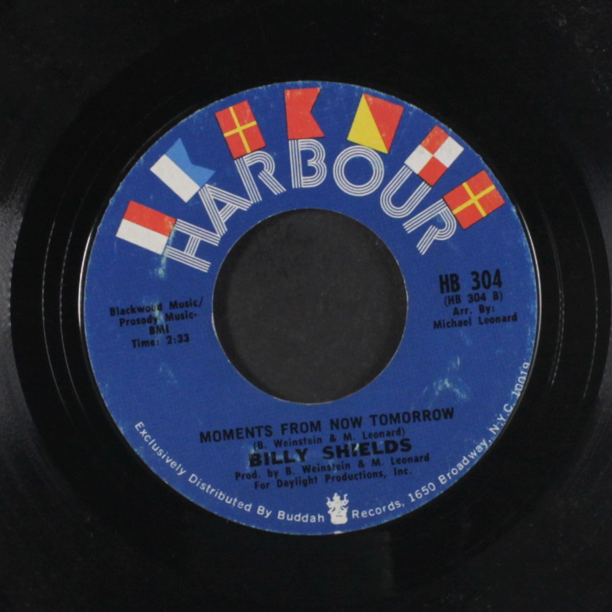 i was a boy / moments from now tomorrow by BILLY SHIELDS