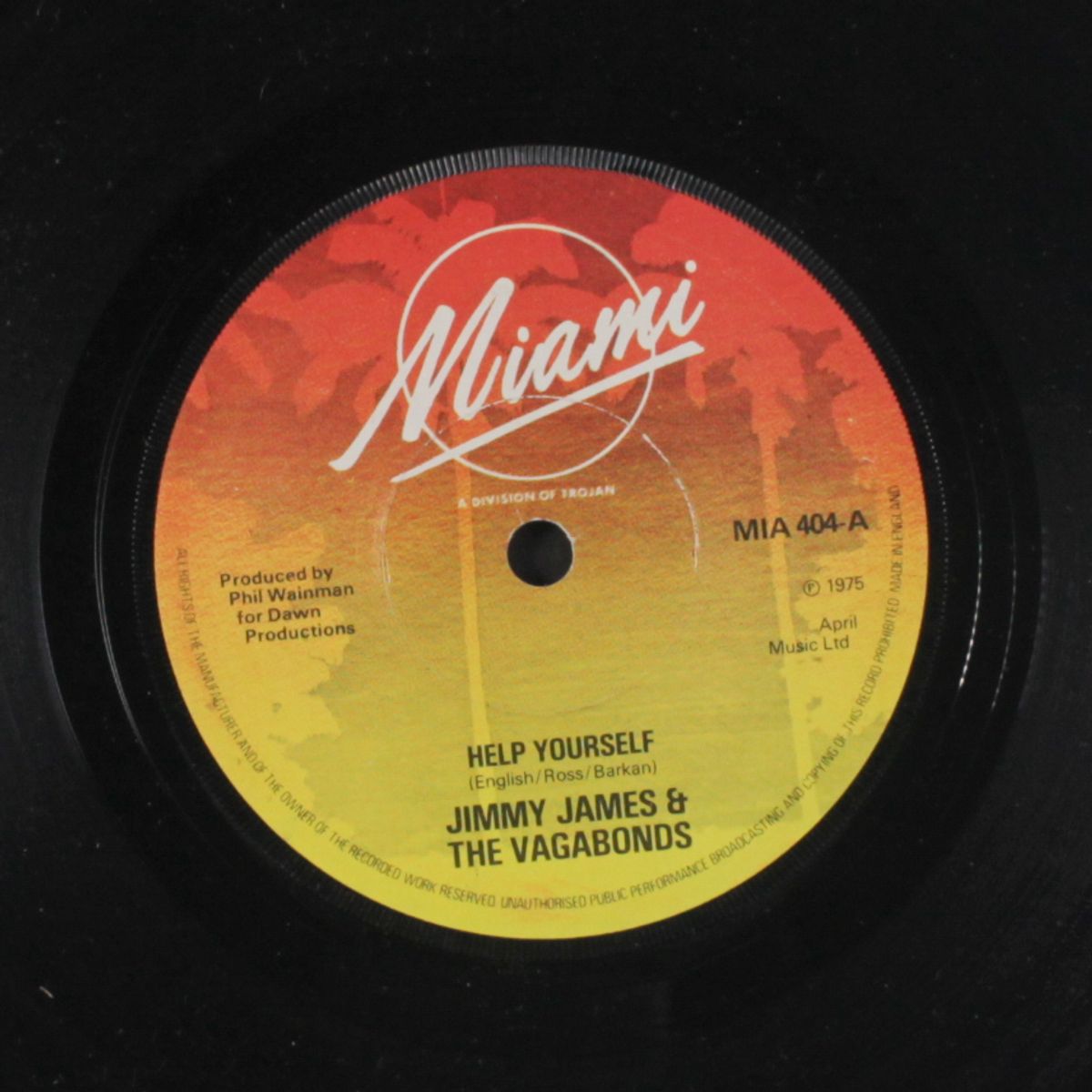 help yourself / why by JIMMY JAMES & VAGABONDS