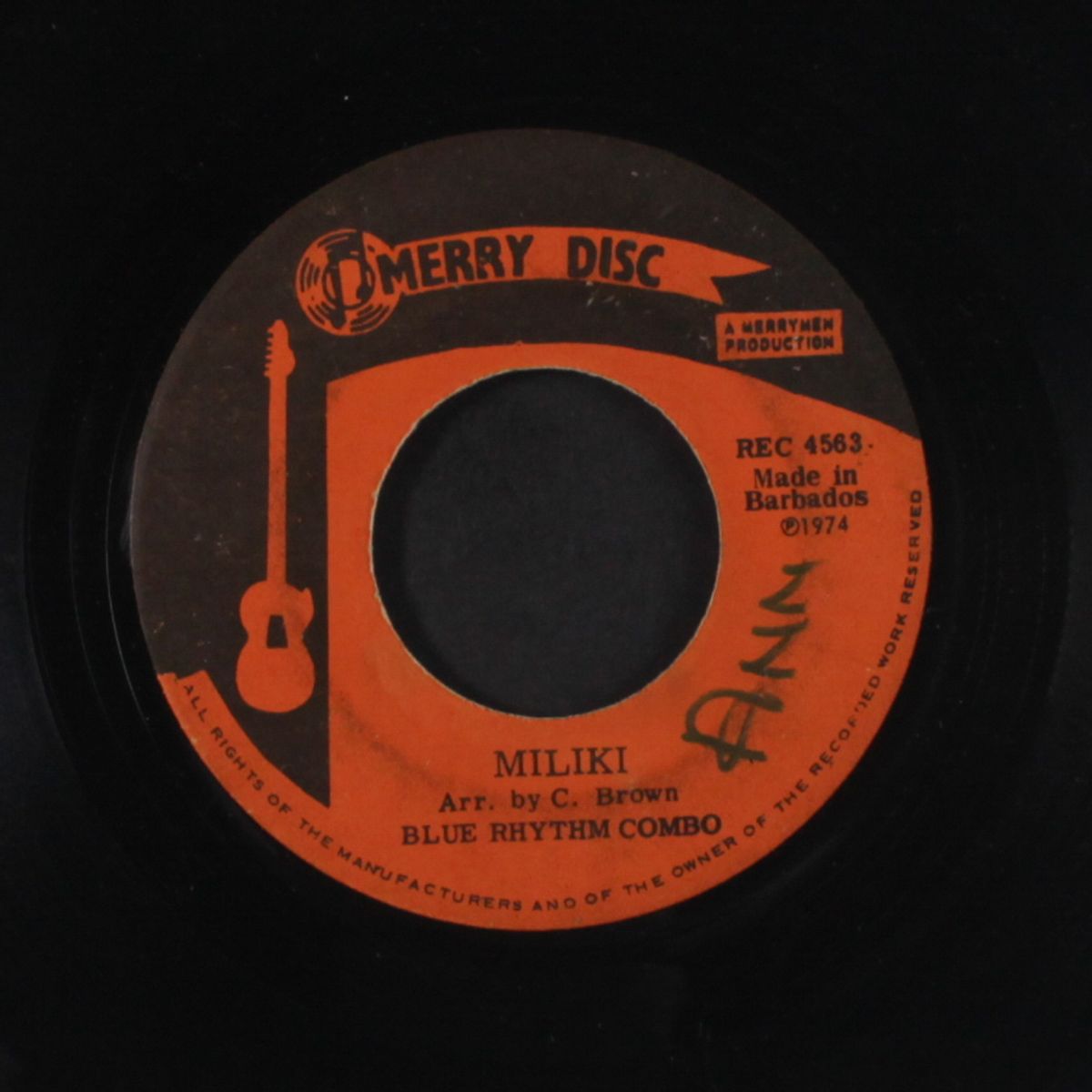 miliki / bajan love song by BLUE RHYTHM COMBO