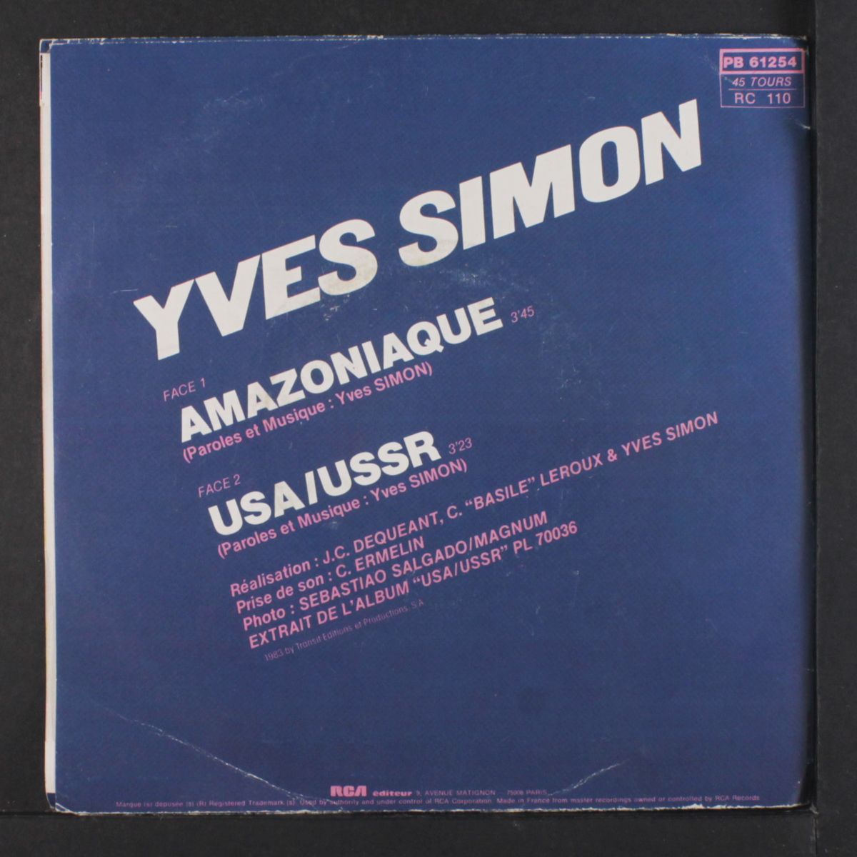 amazoniaque / usa/ussr by YVES SIMON