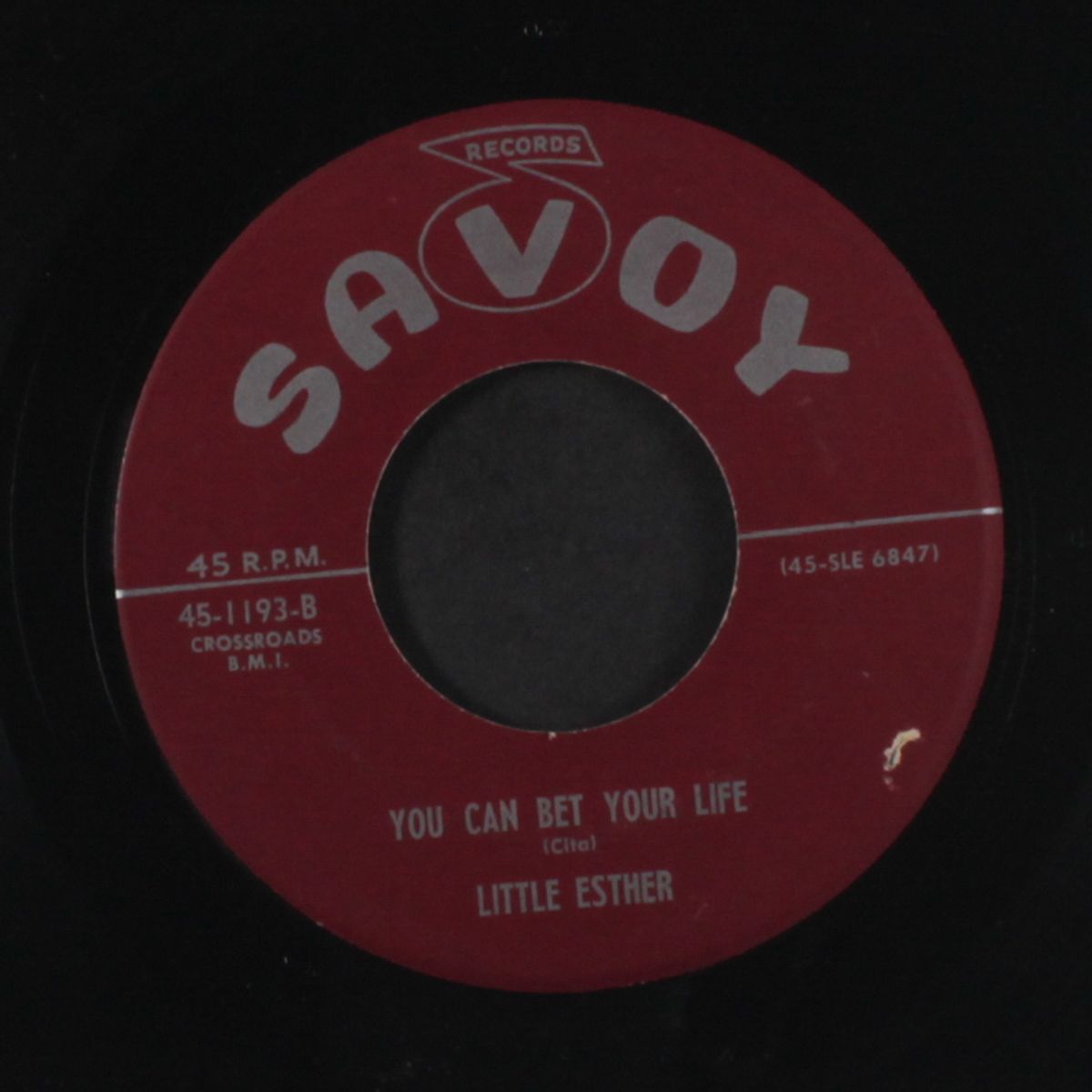 t'aint whatcha say it's whatcha do / you can bet your life by LITTLE ESTHER