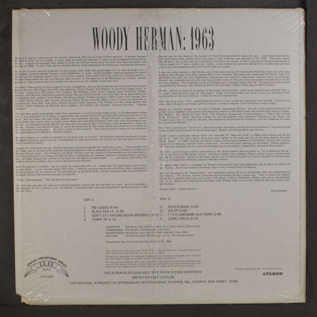 1963 by WOODY HERMAN