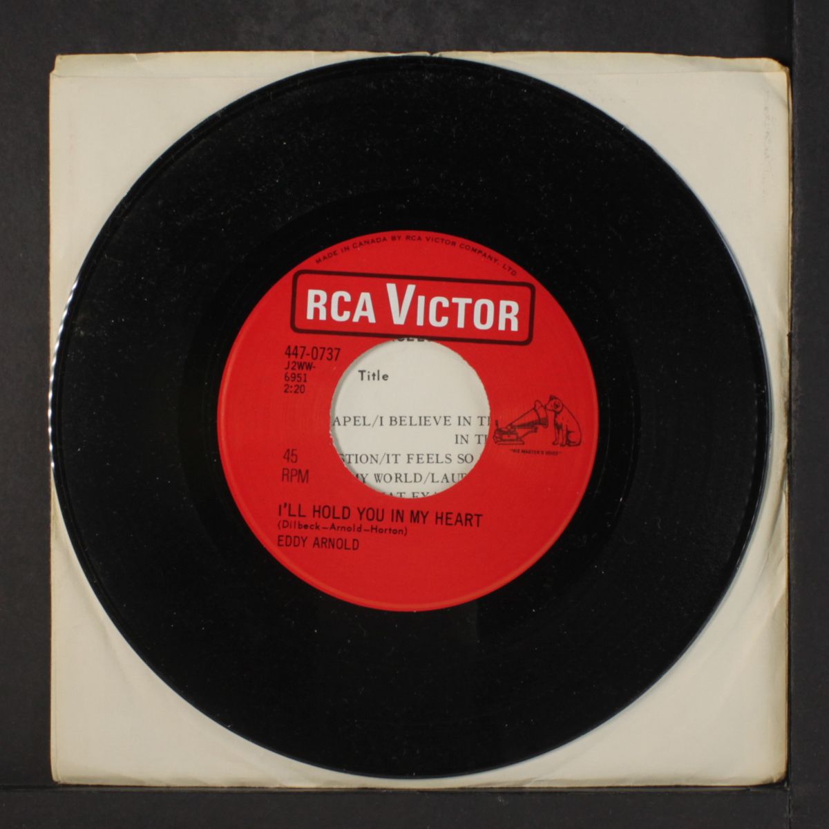 after loving you / i'll hold you in my heart by EDDY ARNOLD