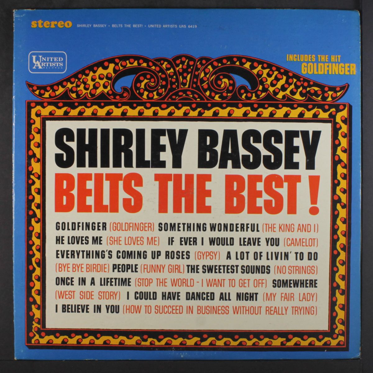 belts the best! by SHIRLEY BASSEY