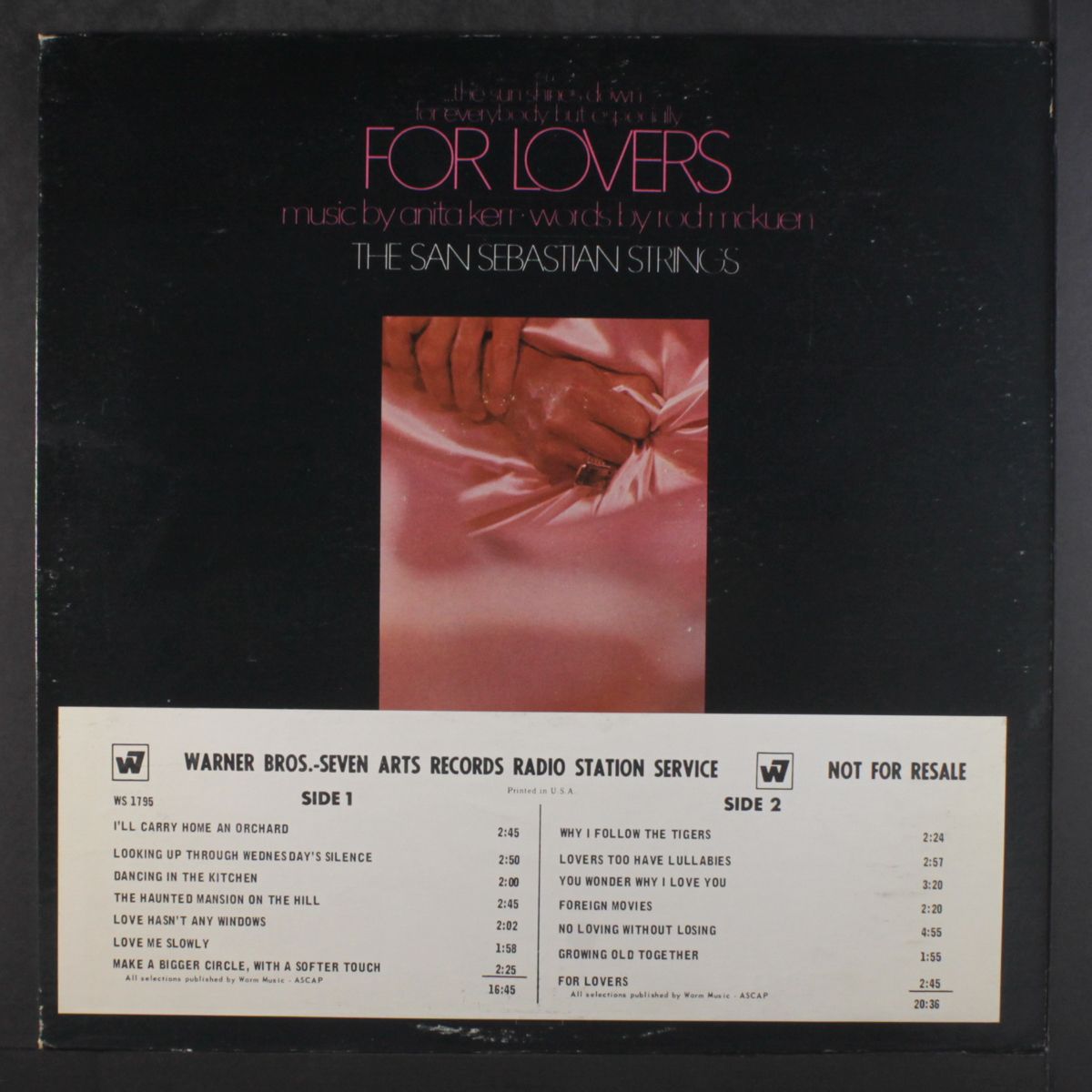 for lovers by SAN SEBASTIAN STRINGS