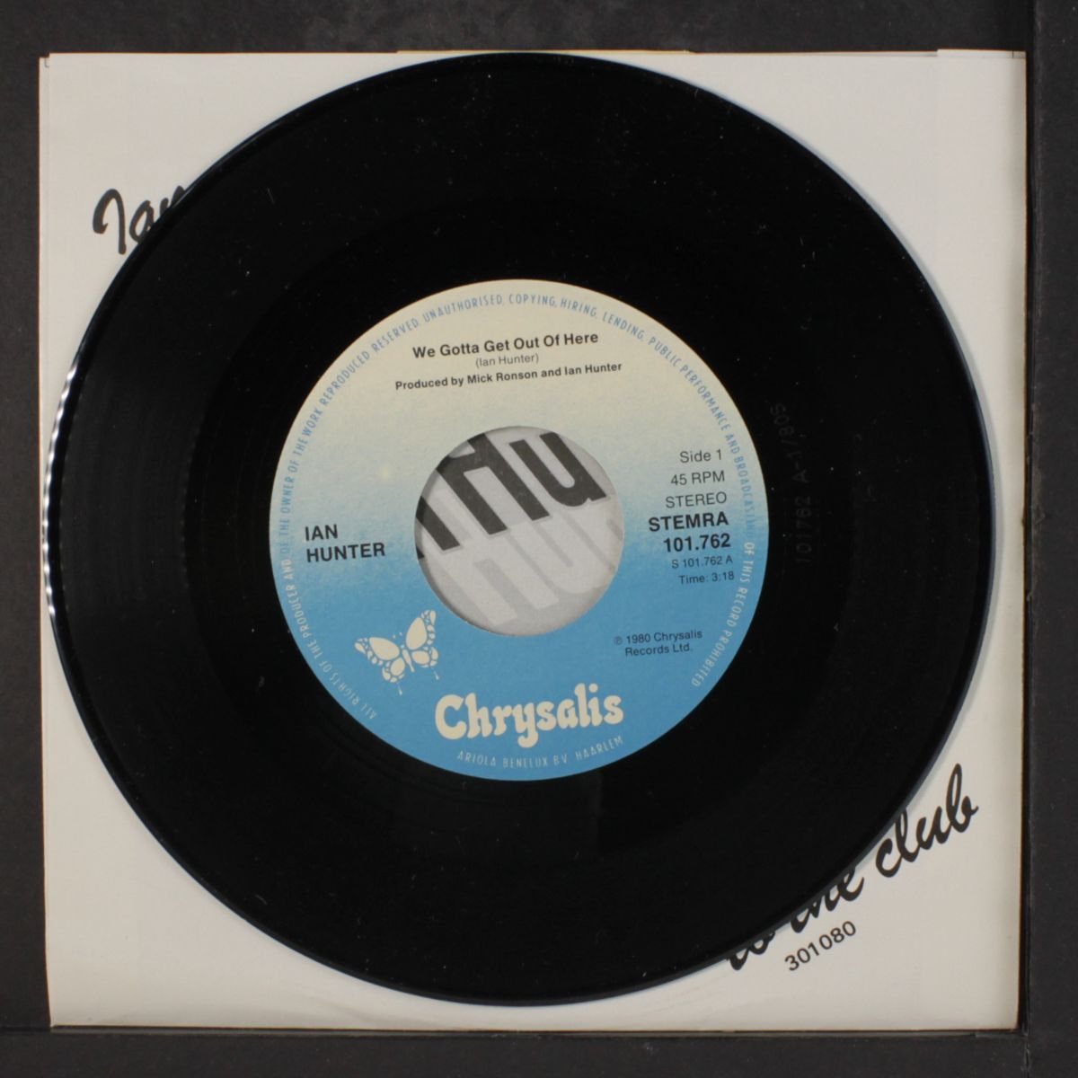 we gotta get out of here by IAN HUNTER