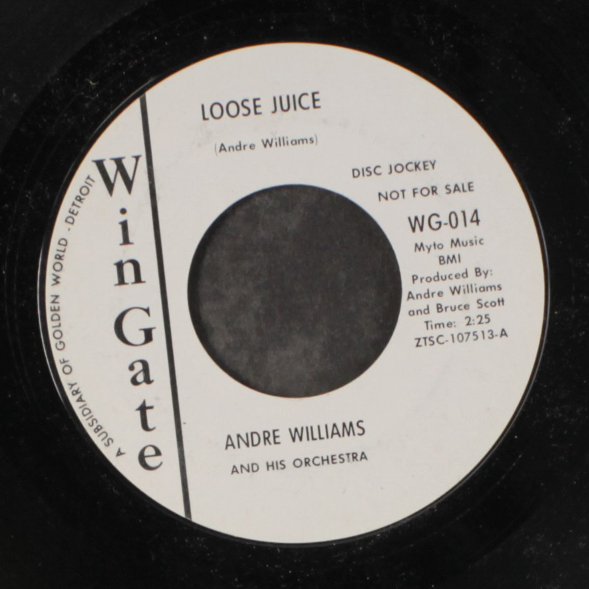 loose juice / sweet little pussycat by ANDRE WILLIAMS
