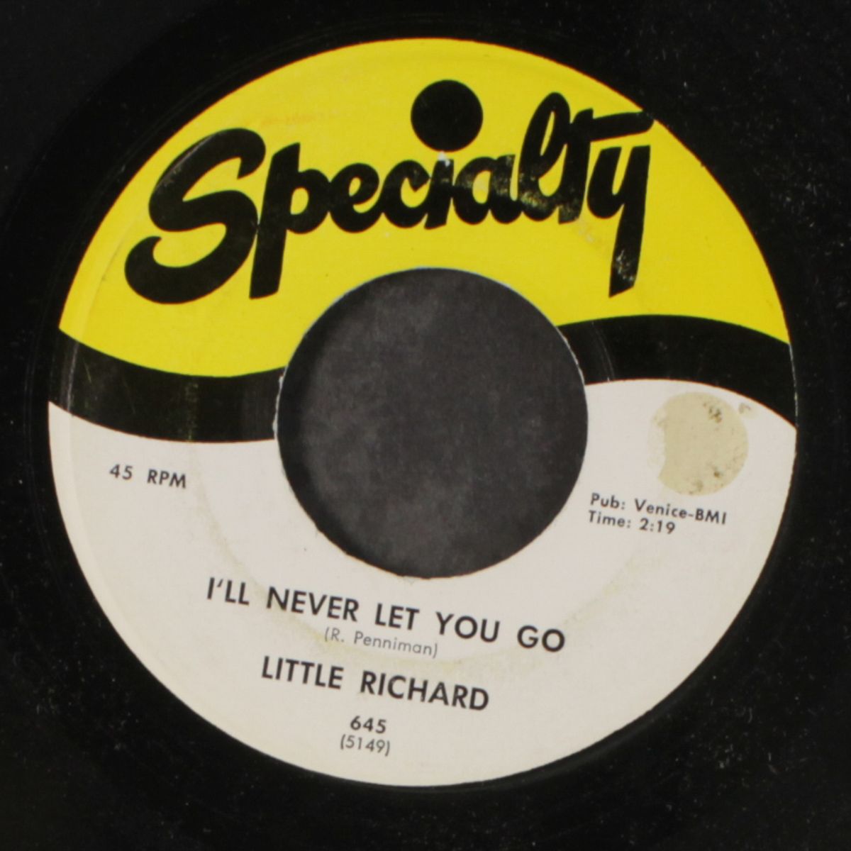 baby face / i'll never let you go by LITTLE RICHARD