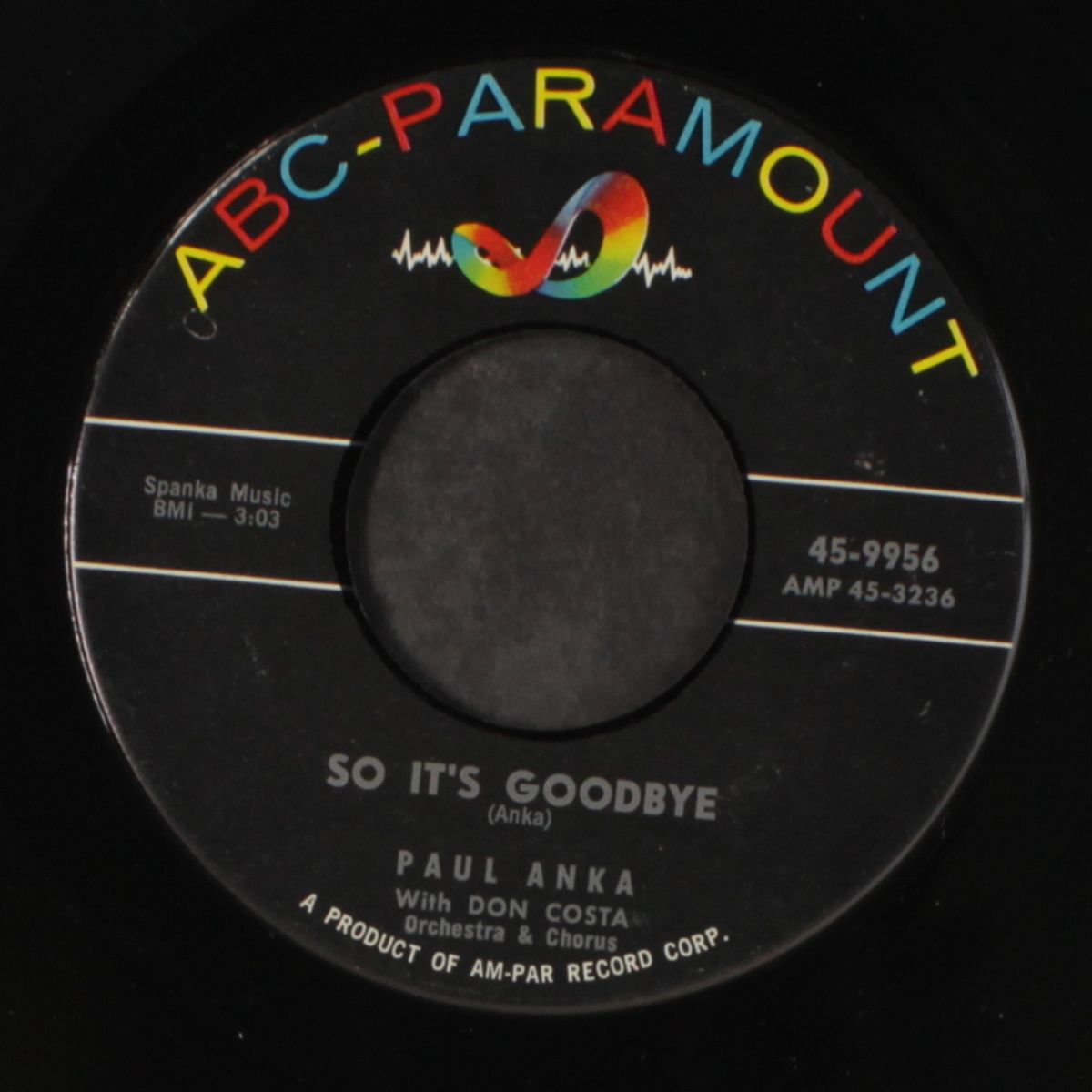 just young / so it's goodbye by PAUL ANKA