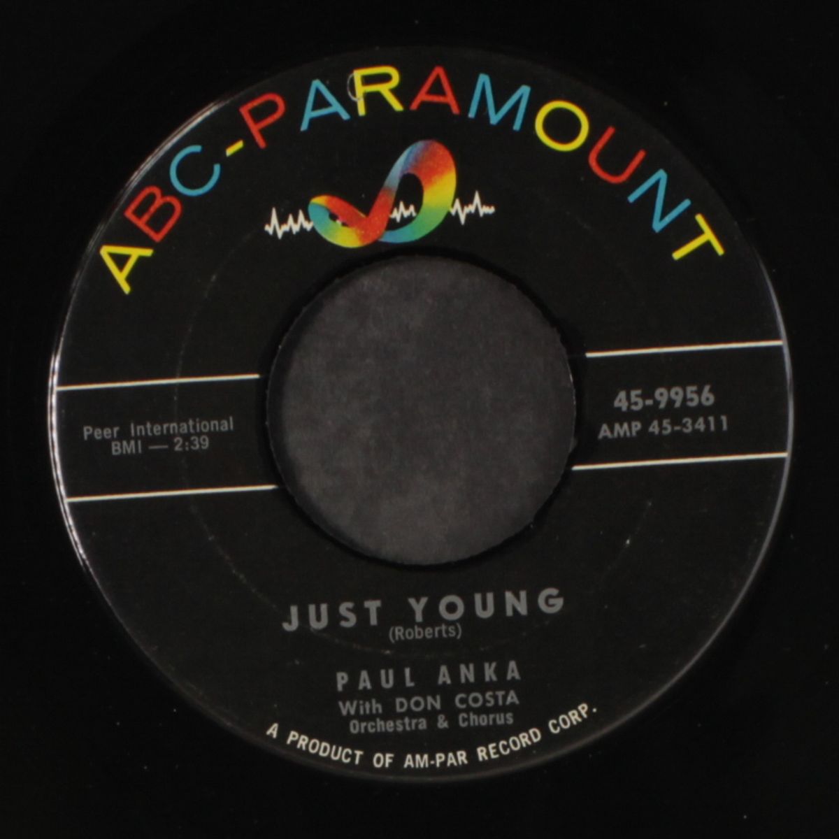 just young / so it's goodbye by PAUL ANKA
