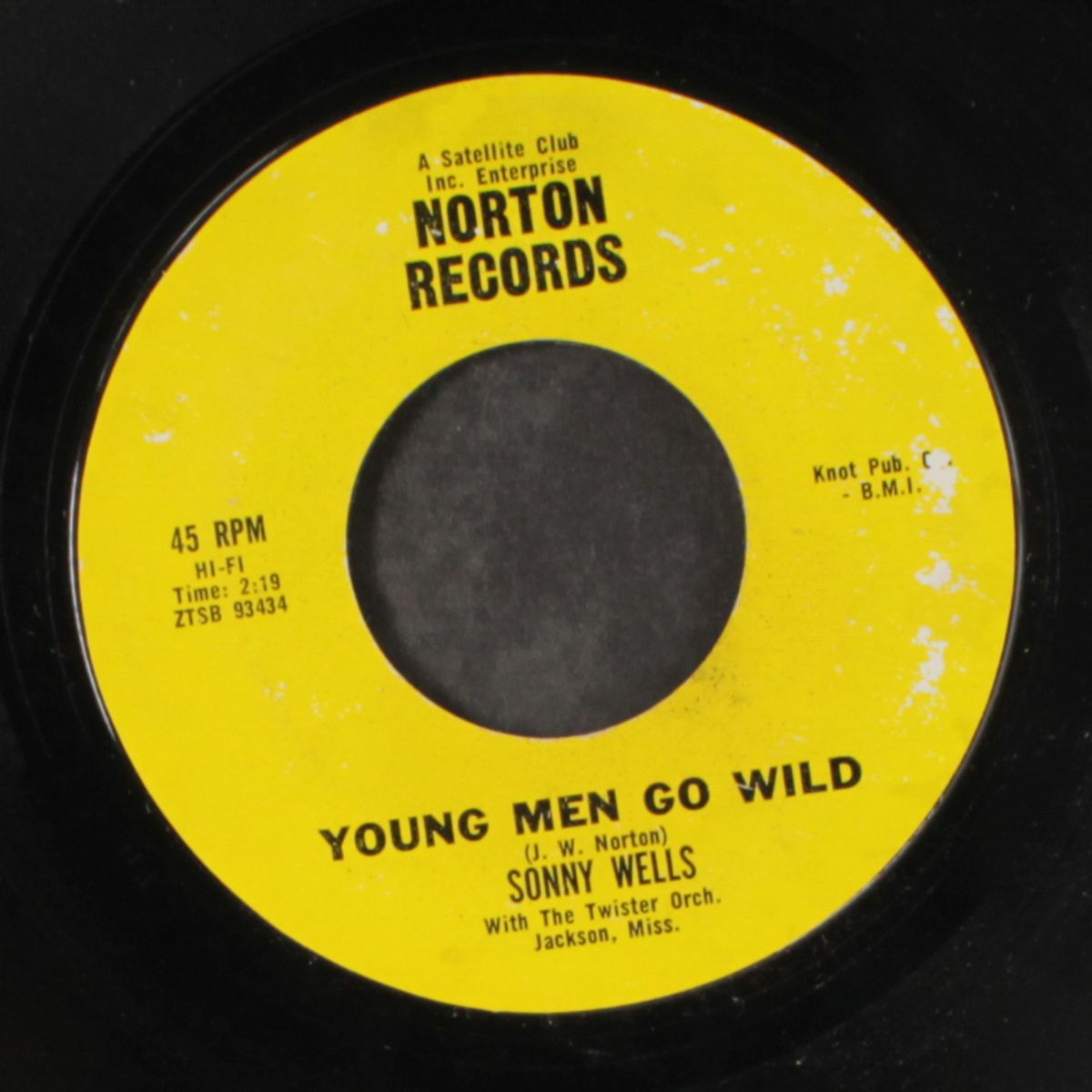 young men go wild / proving my love by SONNY WELLS